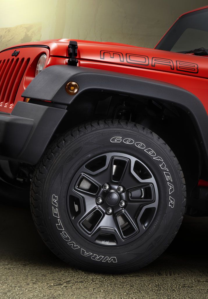 Guía de los mejores neumáticos para Jeep Wrangler Moab