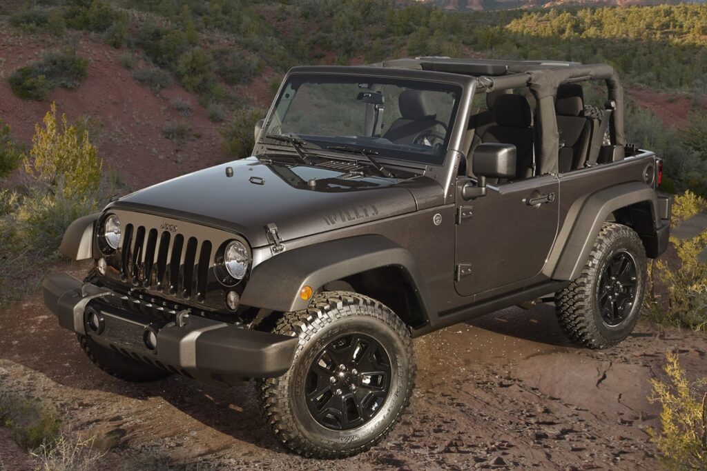 Guía de los mejores neumáticos para Jeep Wrangler Willys Wheeler Edition