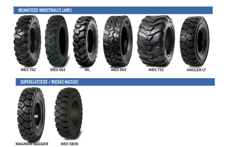 Optimiza rendimiento y durabilidad con neumáticos para maquinaria industrial