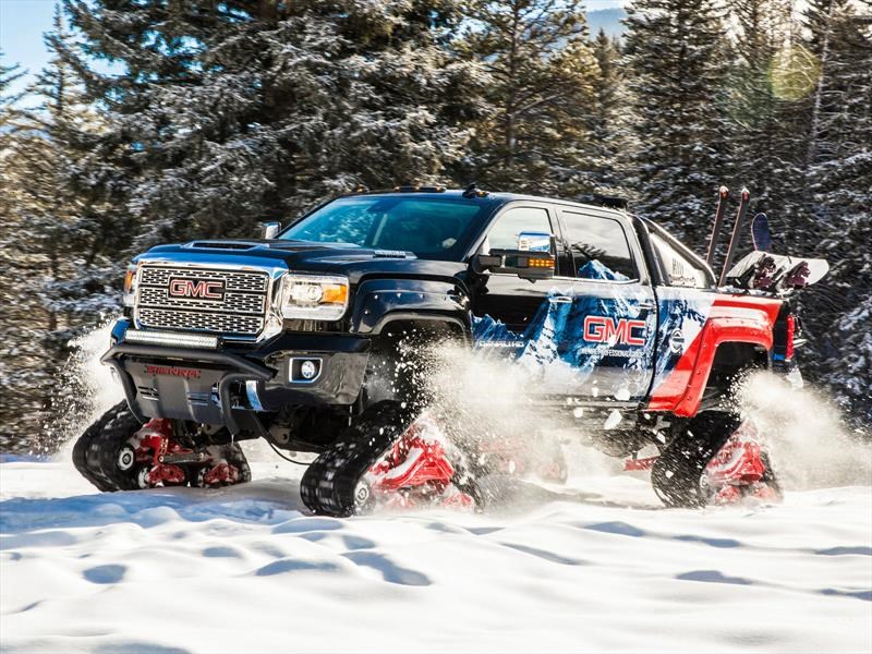 Guía de neumáticos para GMC Sierra HD All Mountain Concept