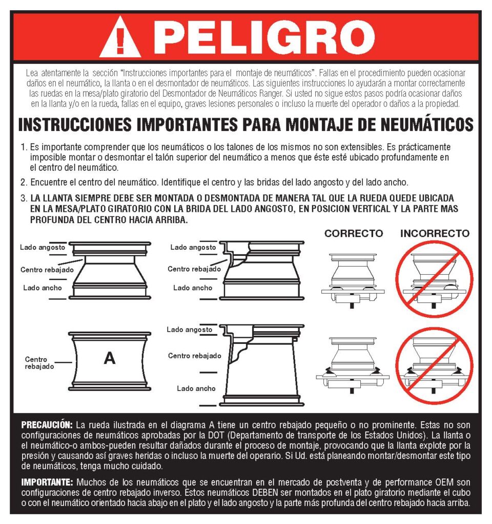 Guía profesional para cambiar neumáticos de maquinaria industrial: medidas de seguridad