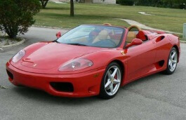 Los mejores neumáticos para tu Ferrari 360 Spider